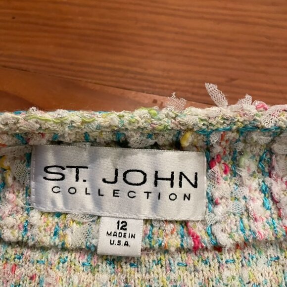 St John ribbon knit jacket - Picture 4 of 5